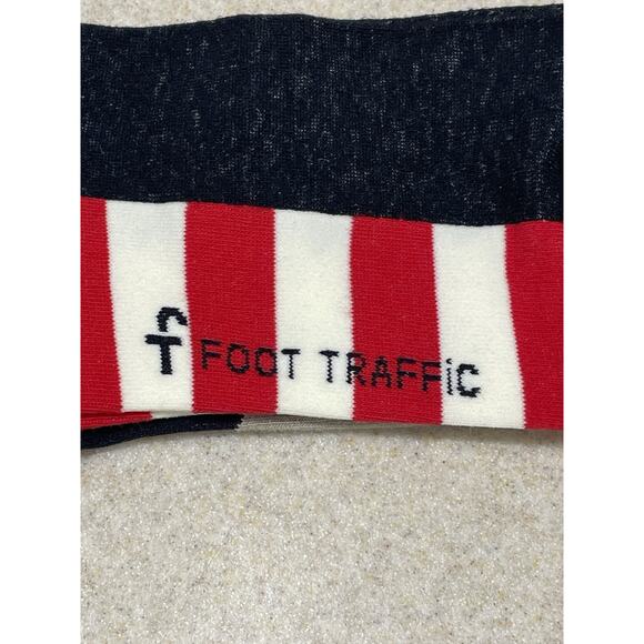 NWT FOOT TRAFFIC Mens Socks-Former President Obama Shoe Size 7-12 THANKS, OBAMA! - Picture 3 of 5